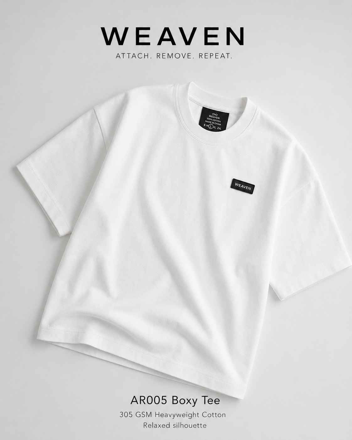 Weaven Modular Tee — Starter Set Included