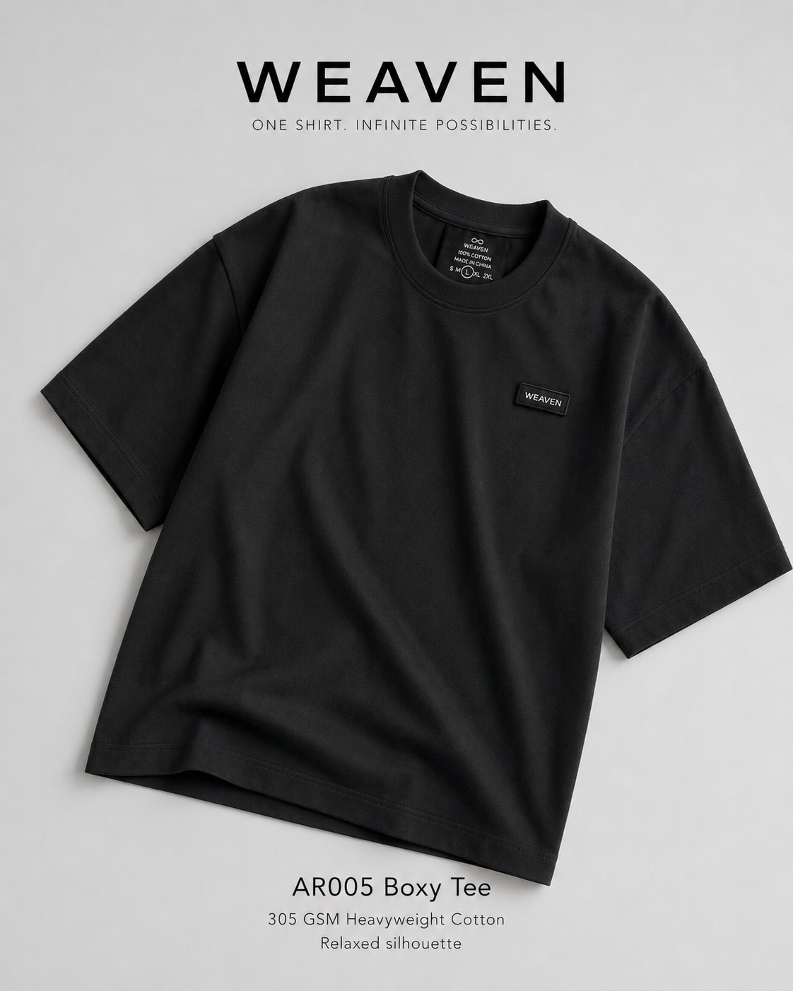 Weaven Modular Tee — Starter Set Included
