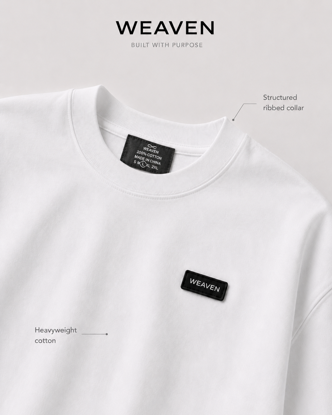 Weaven Modular Tee — Starter Set Included