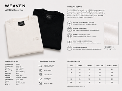 Weaven Modular Tee — Starter Set Included
